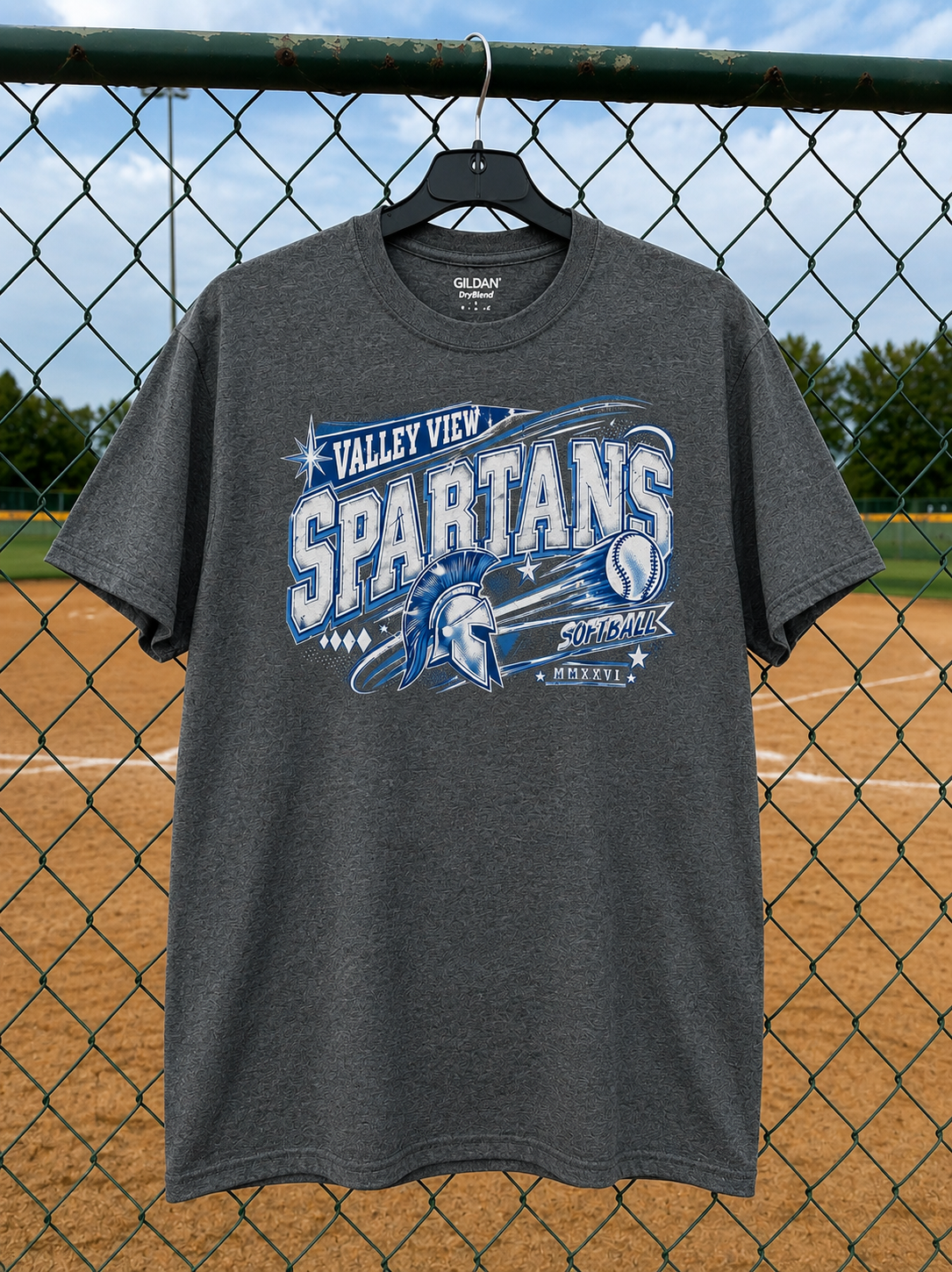 Spartans Retro Tee