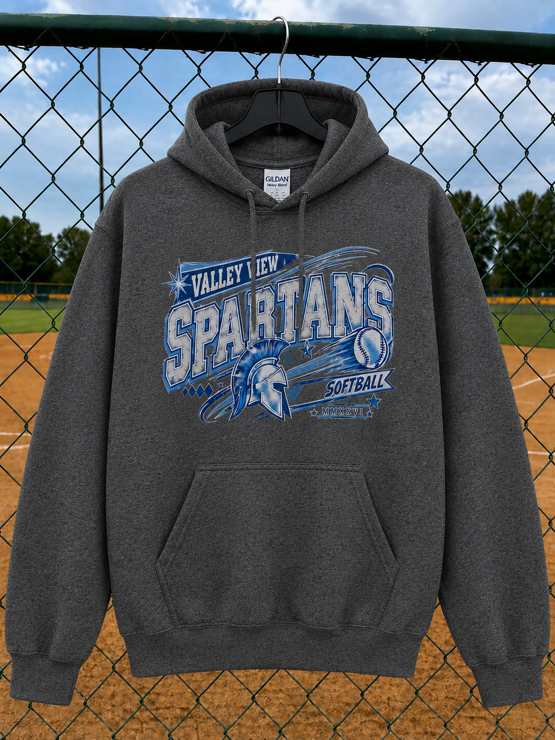 Spartans Retro Hoodie